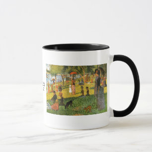 Caneca Estudo do ~ Georges Seurat de domingo à tarde