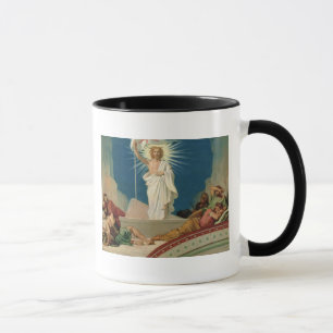 Caneca Estudo para a ressurreição do cristo, 1860