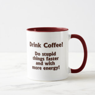 Caneca estúpida