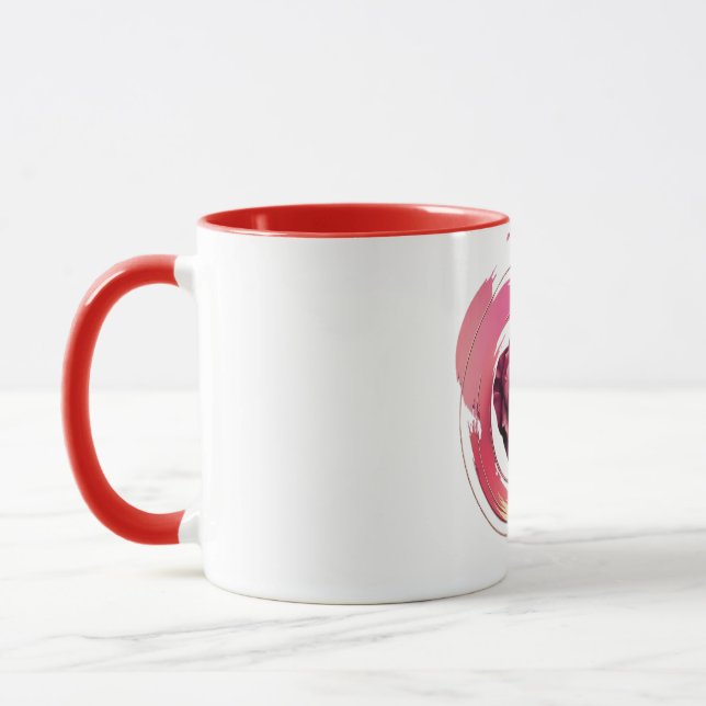Caneca Eternal Bloom – A Rose Day Elegance (Esquerda)