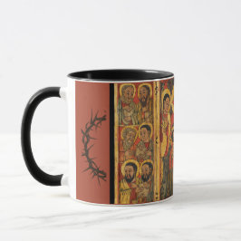 Caneca Etíope l Ortodox l Theotokos l Discípulos