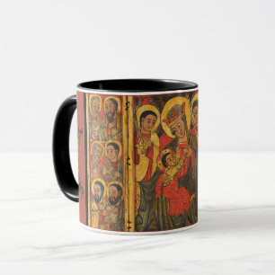 Caneca Etíope l Ortodox l Theotokos l Discípulos
