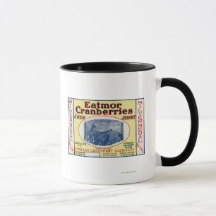 Caneca Etiqueta de marca dos arandos de Eatmor do