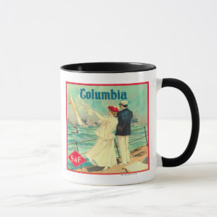 Caneca Etiqueta Laranja Columbia