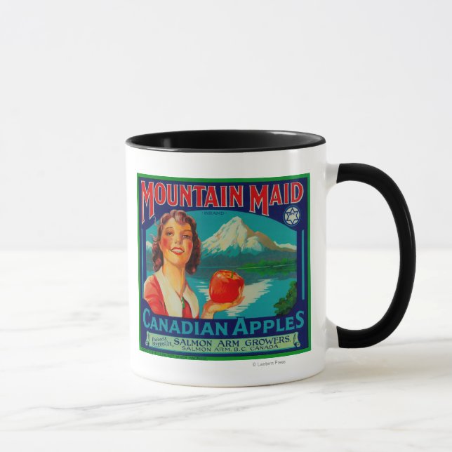 Caneca Etiqueta Maid Montanha AppleCanada (Direita)