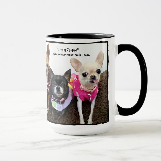 Caneca Etiquete um amigo (Direita)