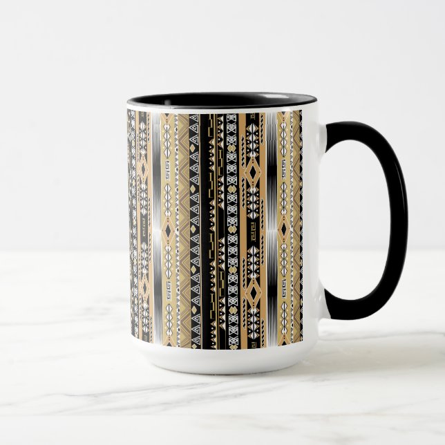 Caneca Étnico, tribal, ornamento (Direita)