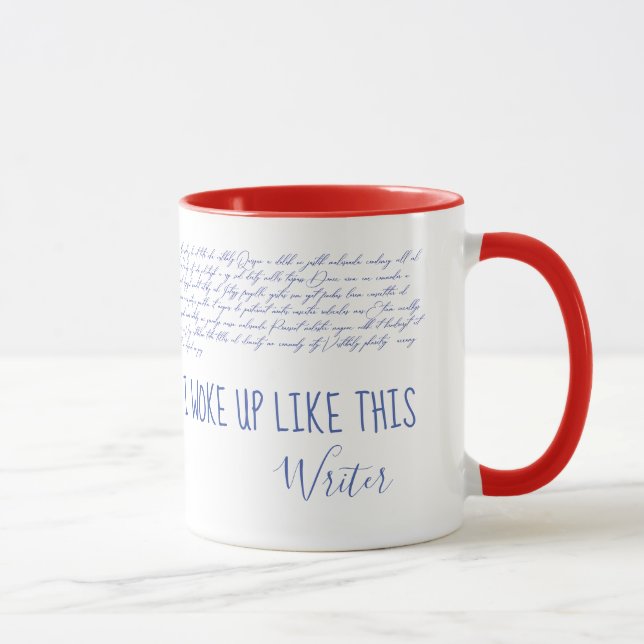 Caneca Eu Acordei Como Esse Slogan De Escritor Engraçado  (Direita)