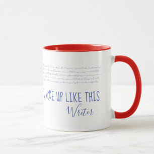Caneca Eu Acordei Como Esse Slogan De Escritor Engraçado