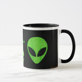 CANECA EU ACREDITO (EM ALIENS) MUG