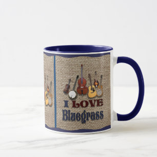 CANECA EU ADORO BLUEGRASS MUG