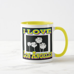 Caneca Eu adoro Design de Los Angeles #5 Mug Cup