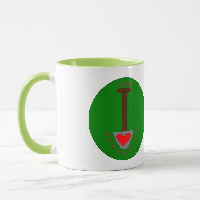 Caneca Eu Adoro Jardinagem Mug (Esquerda)