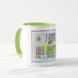 Caneca Eu adoro Los Angeles Belo Pastel Mug Cup