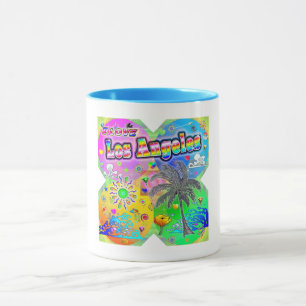 Caneca Eu adoro Los Angeles Quadro Seasons Mug
