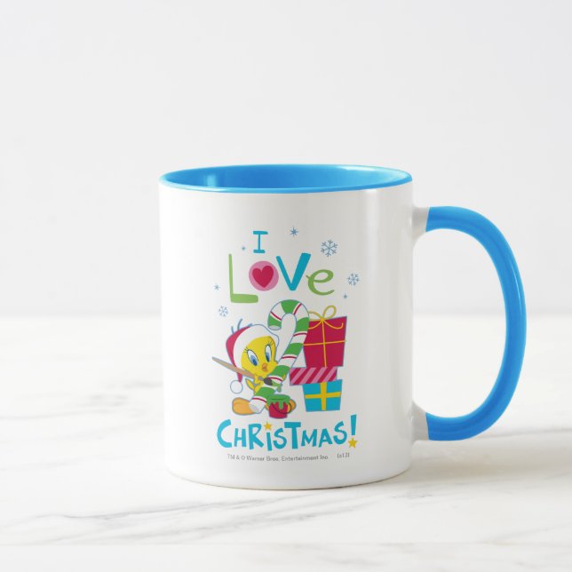 Caneca Eu adoro Natal - TWEETY™ (Direita)