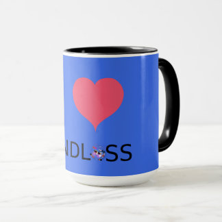 Caneca Eu adoro perda de terra