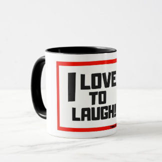 CANECA EU ADORO RIR/CAFÉ MUG