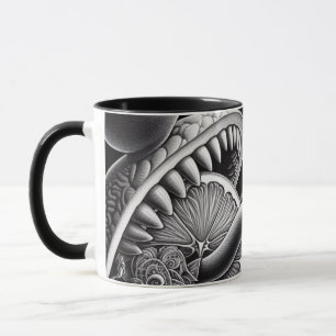 Caneca Eu adoro Space Orange