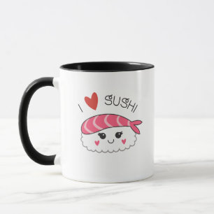 Caneca Eu adoro sushi