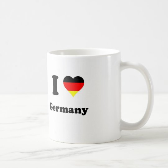 Caneca EU AMO A ALEMANHA