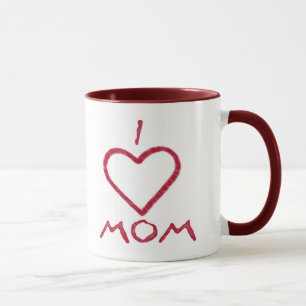 Caneca Eu Amo A Mãe Mug