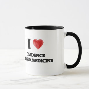 Caneca Eu amo a MEDICINA BASEADA EVIDÊNCIA