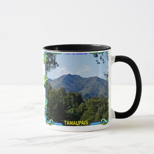 Caneca Eu amo a montanha (Direita)