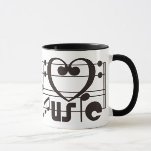 CANECA EU AMO A MÚSICA