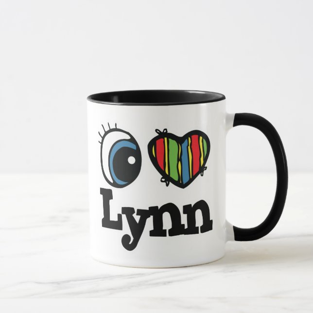 Caneca Eu Amo (Amo) Lynn (Direita)