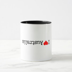 Caneca Eu Amo Austrália