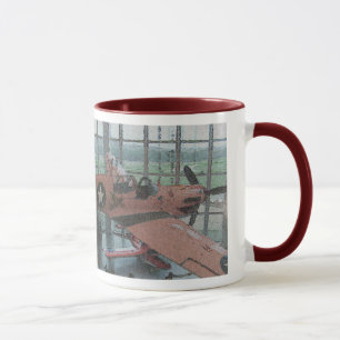 Caneca Eu amo aviões