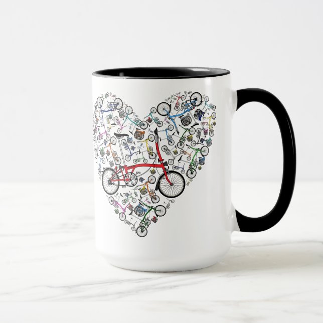 Caneca Eu Amo Brompton Bikes (Direita)