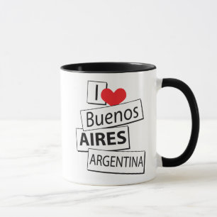 Caneca Eu amo Buenos Aires