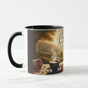 Caneca eu amo café