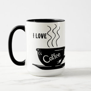 Caneca Eu Amo Café