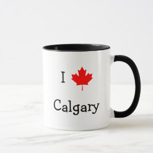 Caneca Eu amo Calgary