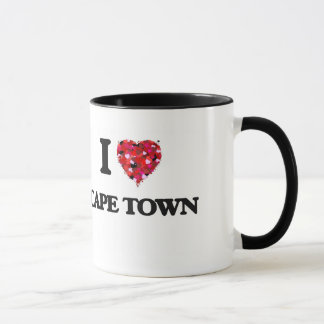 Caneca Eu amo Cape Town África do Sul