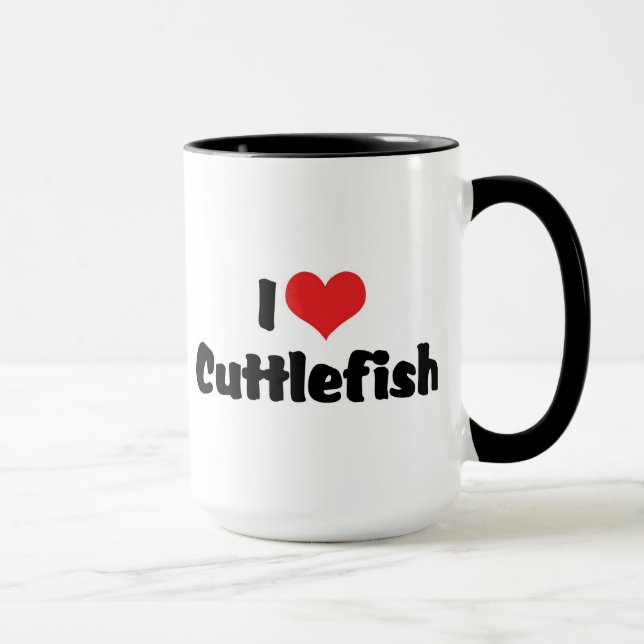 Caneca Eu Amo Choco de Coração (Direita)