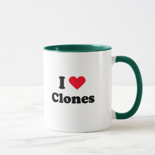 Caneca Eu amo clone