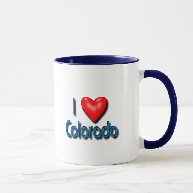 Caneca Eu amo Colorado (Direita)
