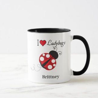 Caneca Eu Amo Damybugs