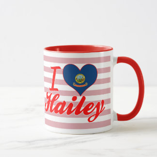 Caneca Eu amo Hailey, Idaho
