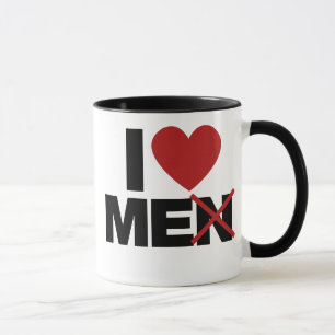 Caneca Eu Amo Homens