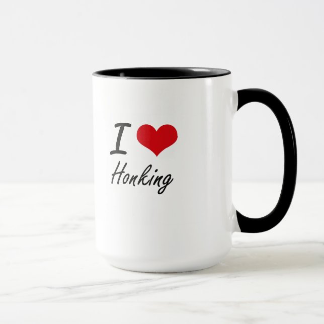 Caneca Eu amo Honking (Direita)