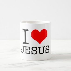 caneca EU AMO JESUS