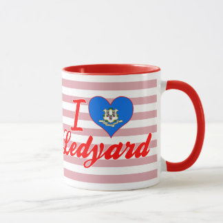Caneca Eu amo Ledyard, Connecticut