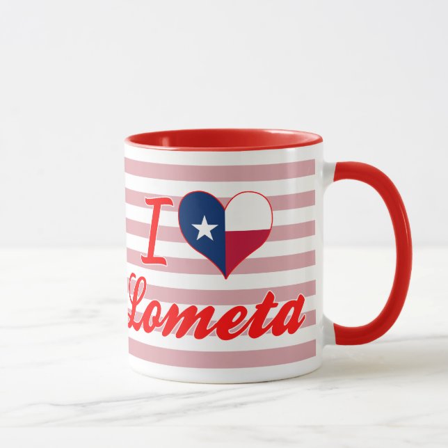 Caneca Eu amo Lometa, Texas (Direita)