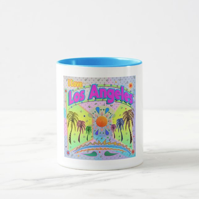 Caneca Eu amo Los Angeles Calm Desire Mug (Centro)