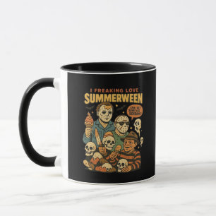 Caneca Eu Amo Loucamente o Verão Essencial do Halloween